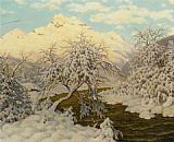 Ivan Choultse Lever du Soleil painting